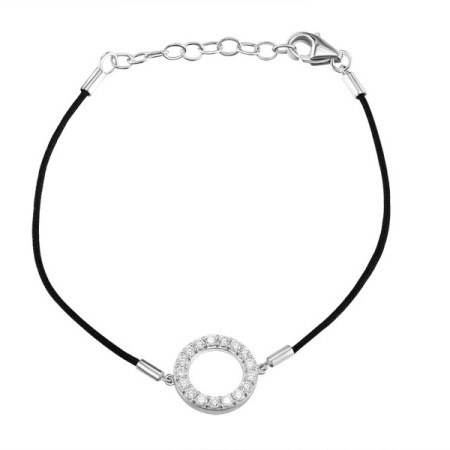 Sterling Silver Bracelet White Cubic Zirconia (B303951WCZSL925)