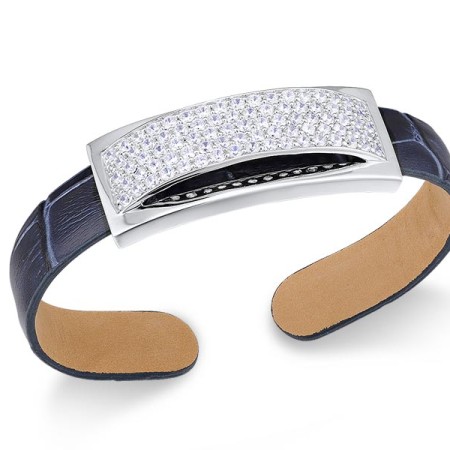 Sterling Silver Bracelet White Cubic Zirconia (B303952-UWCZSL925)