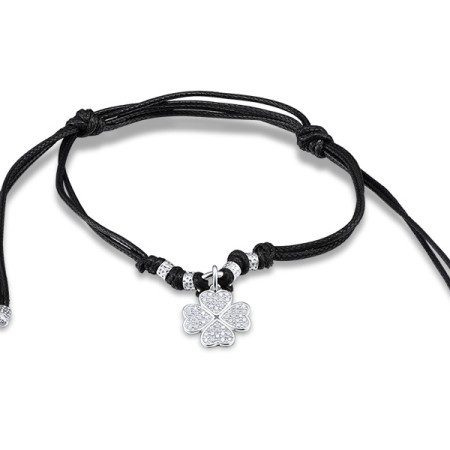 Sterling Silver Bracelet White Cubic Zirconia (B304595WCZSL925)