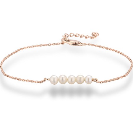 14KR Bracelet Fresh Water White Pearl (B312045CFWP14KR)