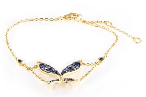 14KYB Bracelet Blue Sapphire,Diamond (B312890SAP14KYB)