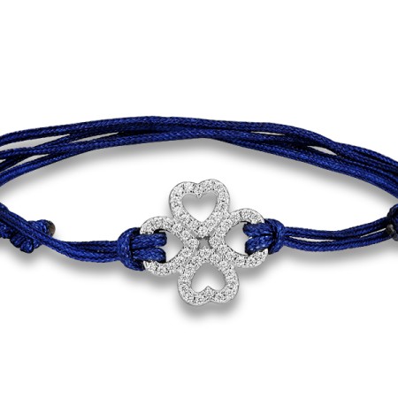 Sterling Silver Bracelet White Cubic Zirconia (B313353BWCZSL925)