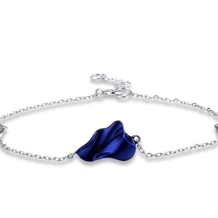 9KWw/ Blue e-coating Bracelet  (B315390NIL9WAU)
