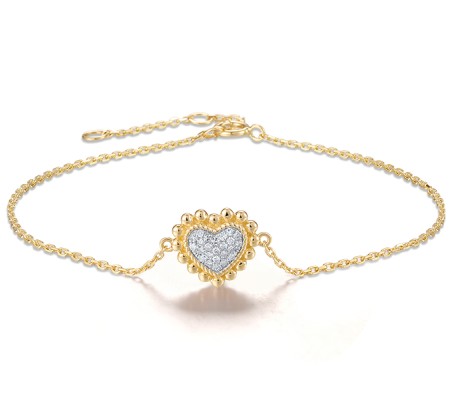 14KYW Bracelet Diamond (B320278DIA14KYW)