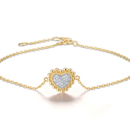 14KYW Bracelet Diamond (B320278DIA14KYW)