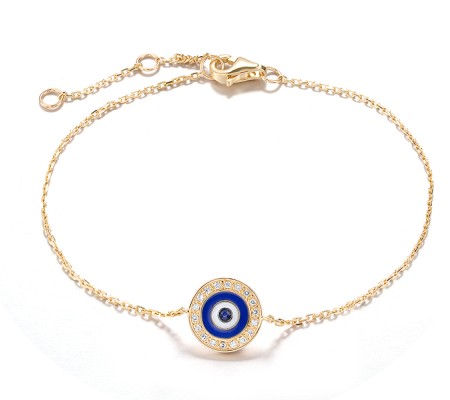 14KYB Bracelet Blue Sapphire,Diamond,Enamel (B321178ENA14KYB)