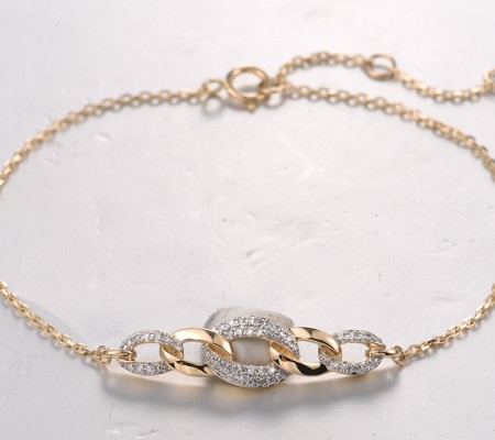 14KYW Bracelet Diamond (B321848DIA14KYW)