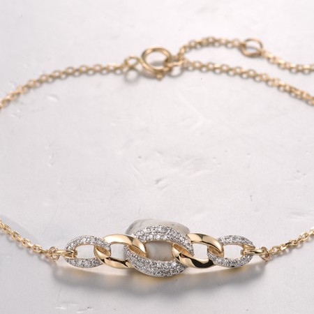 14KYW Bracelet Diamond (B321848DIA14KYW)
