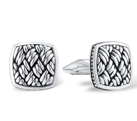 Sterling Silver Cufflink  (C312258NILSL925)
