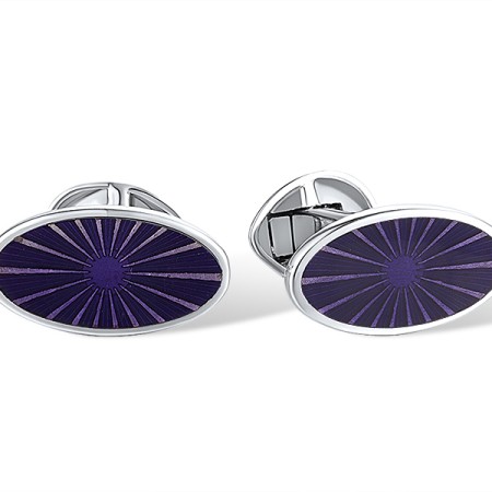 Sterling Silver Cufflink Enamel (C314452ENASL925)