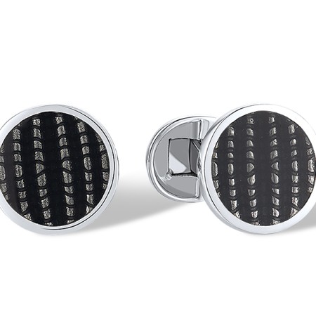 Sterling Silver Cufflink Enamel (C314453ENASL925)