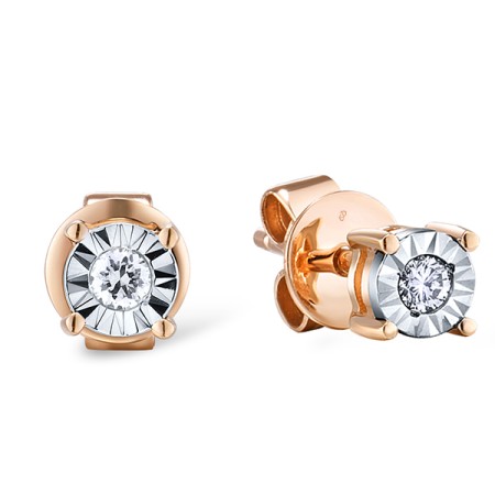 14RTT Earrings Diamond (E300059DIA14RTT)