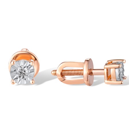 14RTT Earrings Diamond (E300059DIA14RTT-SR)