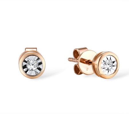 14RTT Earrings Diamond (E300060DIA14RTT)