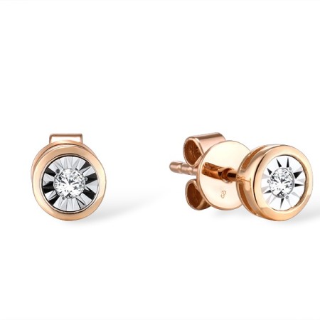 14RTT Earrings Diamond (E300060DIA14RTT)
