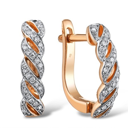 14KRW Earrings Diamond (E300223DIA14KRW)