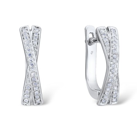 14KW Earrings Diamond (E300226DIA14KW)