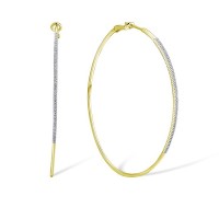 14KYW Earrings Diamond (E300473ADIA14KYW)