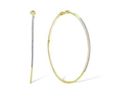 14KYW Earrings Diamond (E300473ADIA14KYW)