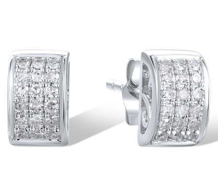 14KW Earrings Diamond (E300477DIA14KW)