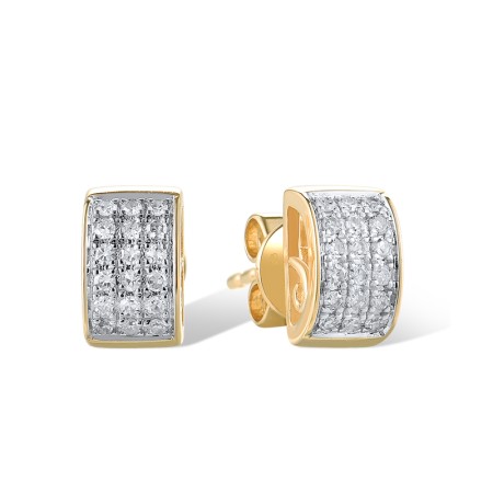14KYW Earrings Diamond (E300477DIA14KYW)