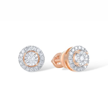 14R1T Earrings Diamond (E301182DIA14R1T-SR)