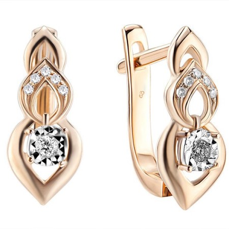 14RTT Earrings Diamond (E301430DIA14RTT)