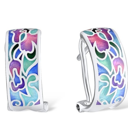 Sterling Silver Earrings  (E303888ENM3SL925)