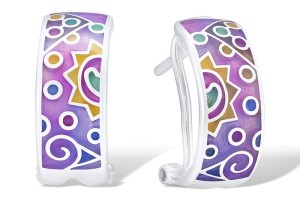 Sterling Silver Earrings  (E303890ENM3SL925)