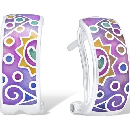 Sterling Silver Earrings  (E303890ENM3SL925)