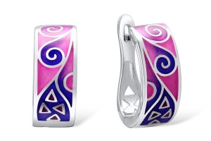 Sterling Silver Earrings  (E303892ENM2SL925)