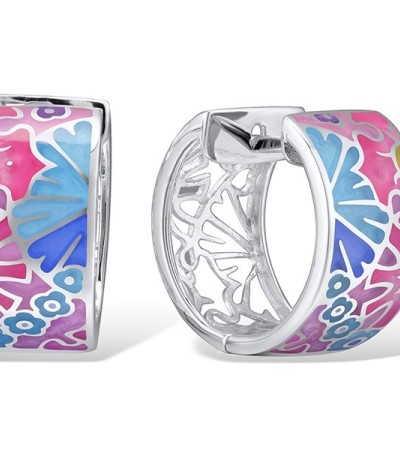 Sterling Silver Earrings  (E303893ENM2SL925)