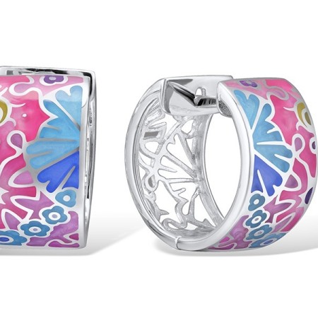 Sterling Silver Earrings  (E303893ENM2SL925)