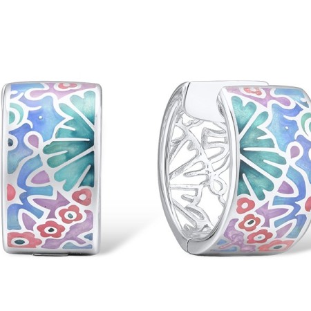 Sterling Silver Earrings  (E303893ENM3SL925)