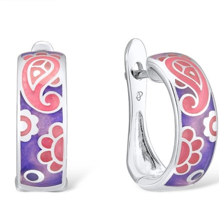 Sterling Silver Earrings  (E303901ENM10SL925)