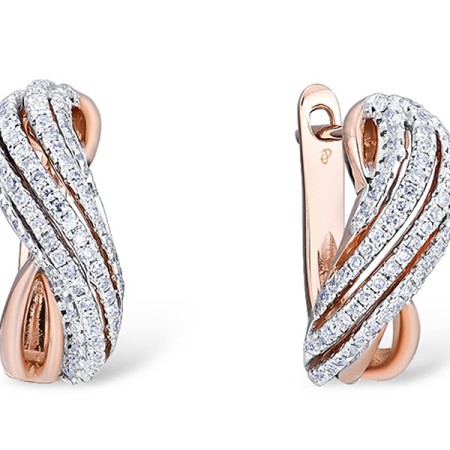 14KRW Earrings Diamond (E303979DIA14KRW)