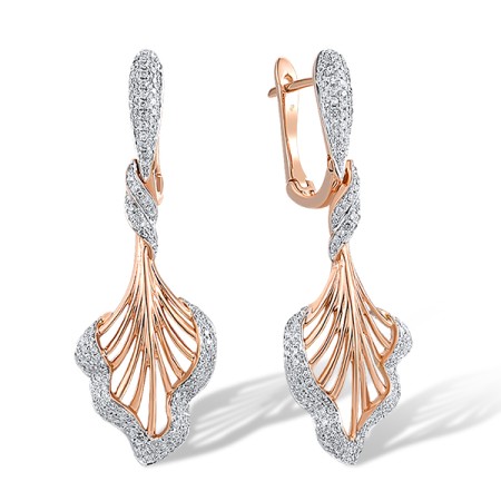 14KRW Earrings Diamond (E303993DIA14KRW)