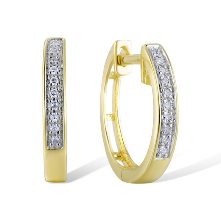 10KYW Earrings Diamond (E304205DIA10KYW)