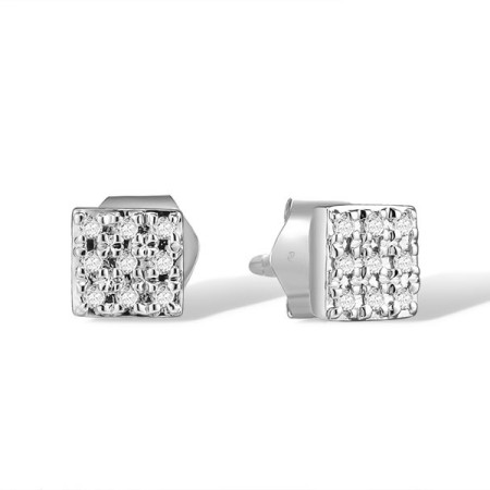 14KW Earrings Diamond (E304206DIA14KW)