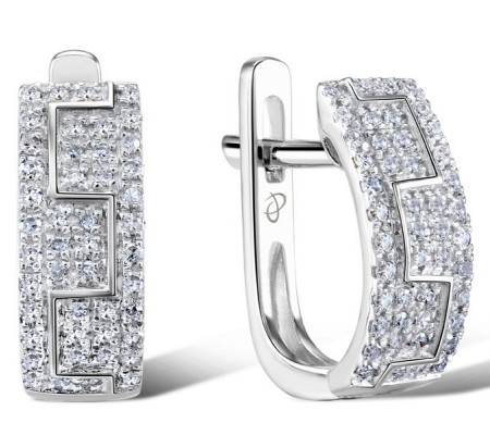 14KW Earrings Diamond (E304251DIA14KW)