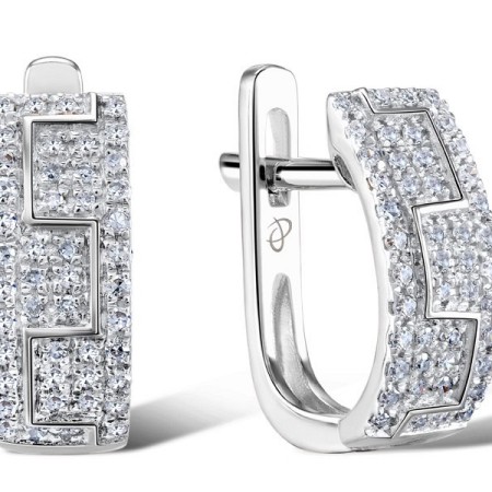 14KW Earrings Diamond (E304251DIA14KW)