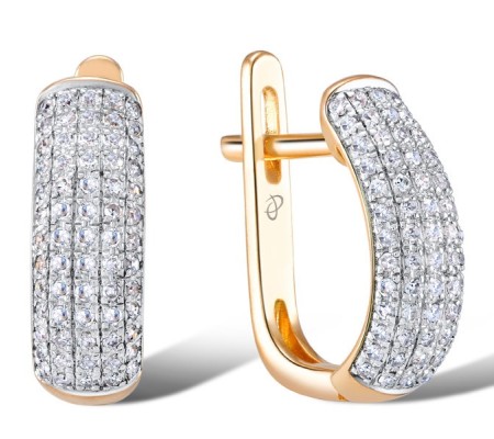 14KRW Earrings Diamond (E304252DIA14KRW)