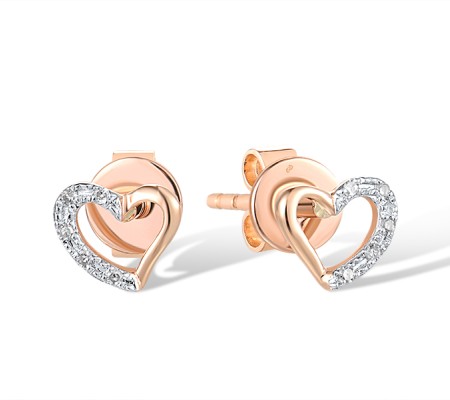 14KRW Earrings Diamond (E304366DIA14KRW)