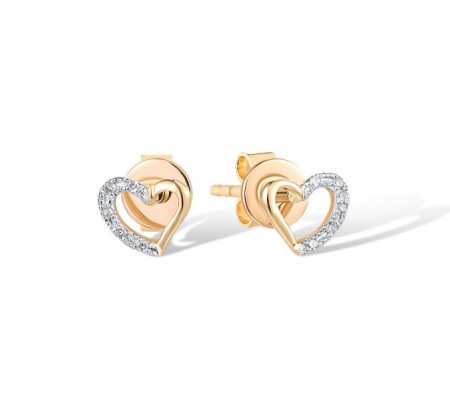 14KYW Earrings Diamond (E304366DIA14KYW)