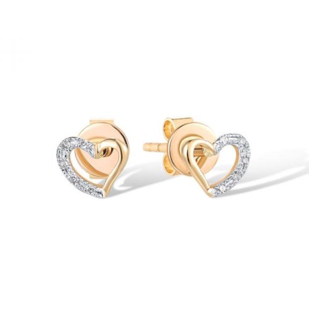 14KYW Earrings Diamond (E304366DIA14KYW)