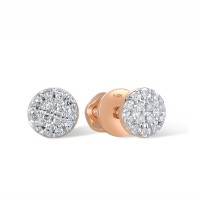 14KRW Earrings Diamond (E304374DIA14KRW-SR)