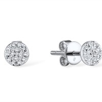 14KW Earrings Diamond (E304374DIA14KW)