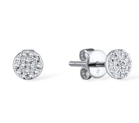 14KW Earrings Diamond (E304374DIA14KW)
