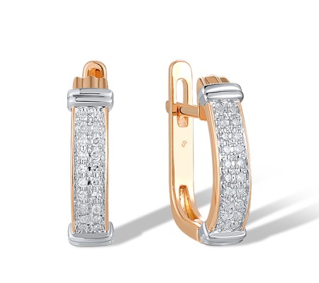 14RTT Earrings Diamond (E304375DIA14RTT)