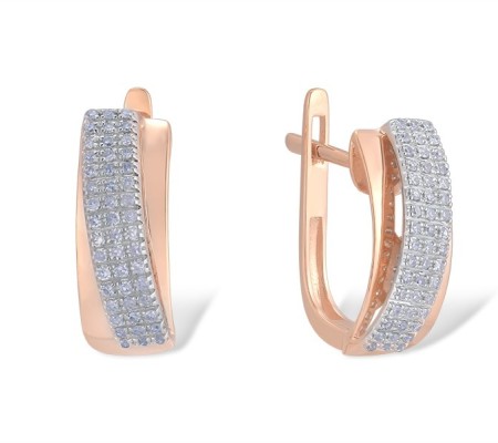 14KRW Earrings Diamond (E304376ADIA14KRW)